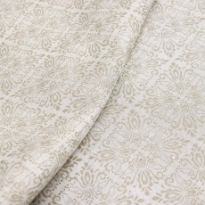 Linen with cotton decorative jacquard Damask 160cm light gray-beige