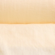 Linen with viscose dress crème brûlée with crumpled effect