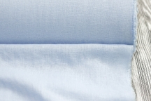Medium Weight linen with Viscose Stone Washed pastel blue