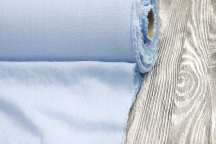 Medium Weight linen with Viscose Stone Washed pastel blue