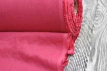 Medium Weight linen with Viscose Stone Washed pastel blue