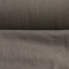 Medium Weight linen Stone Washed grey-brown