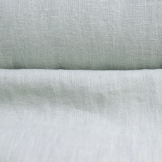 Medium Weight Linen Stone Washed menthol grey