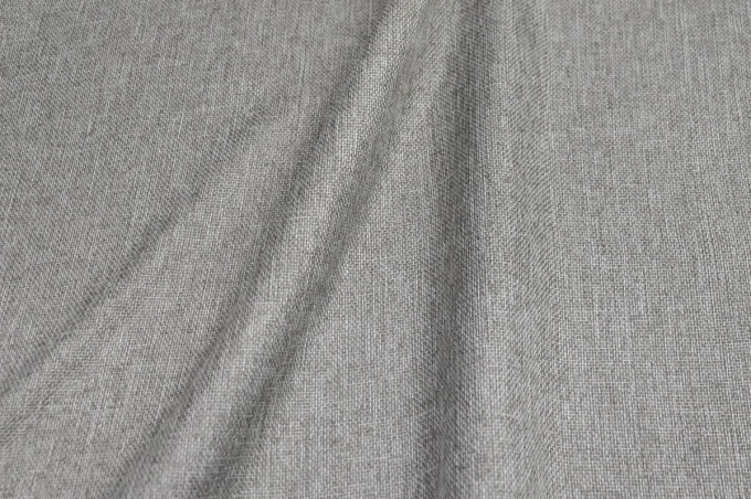 Curtain fabric 280 cm Upholstery Microlene Blackout Grey