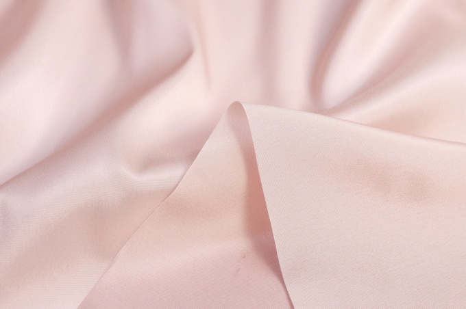 Lining fabric with cupro elastic black