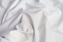 Italian suit cotton-satin with elastane electrik
