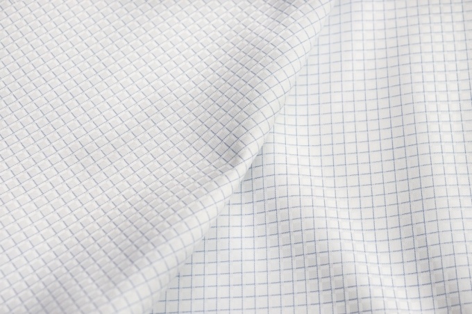 Italian suit cotton-satin with elastane electrik