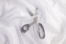 Silk Crash Chiffon Grey Lavender