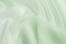 Silk crêche chiffon in soft peach