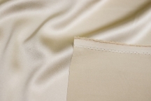 La Perla Natural silk satin with elastane in white-gold