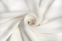 Natural silk crepe silk crepe with elastane black