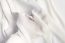 Natural silk crepe silk crepe with elastane black