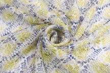 Italian silk chiffon floral print