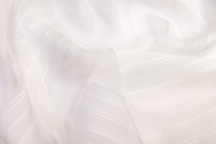Silk crêche chiffon in soft peach