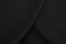 Italian viscose jersey knit black
