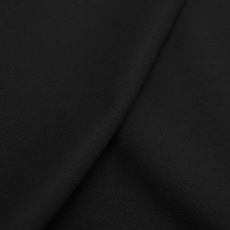 Italian viscose jersey knit black