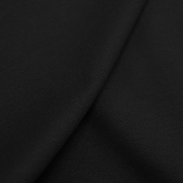 Italian viscose jersey knit black