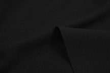 Italian viscose jersey knit black