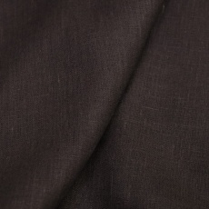 Лён портьерный декоративный 150 см темно-коричневый 09С52