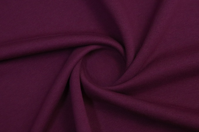 Трикотаж футер 3-х нитка диагональ Марсала 12-02