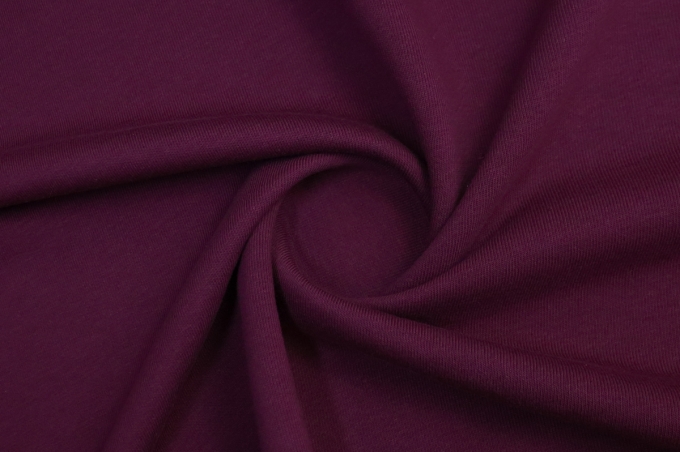 Трикотаж футер 3-х нитка диагональ Марсала 12-02