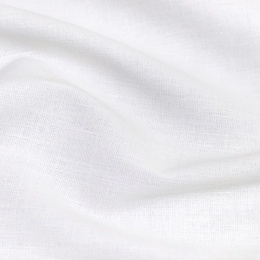 Лён с хлопком для постельного белья 260 см белый
