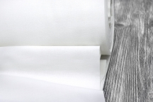 Лён с хлопком для постельного белья 260 см белый