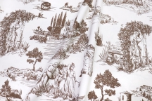 DUCK Интерьерная ткань 180см Туаль Де Жуи коричневый