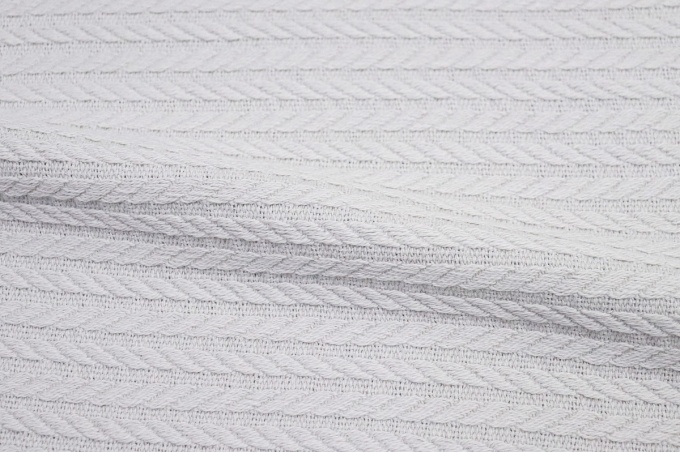 Хлопок для пледов и покрывал 240 см светло-серый теплый