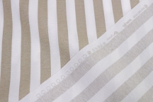 DUCK Интерьерная ткань 180см бежевая полоска