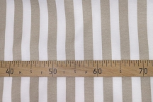 DUCK Интерьерная ткань 180см  бежевая полоска