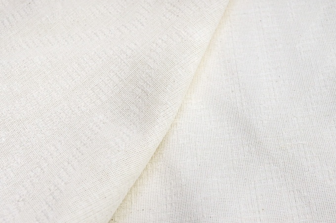 Drapery, Plaid Linen Fabric 17С183
