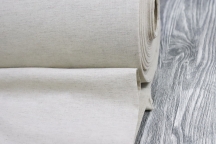 Linen cotton 260 cm Linen Fabric Stone Washed gray undyed
