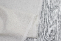 Linen cotton 260 cm Linen Fabric Stone Washed gray undyed