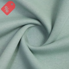 Трикотаж футер 3-х нитка с начёсом Зелено-голубой