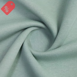 Трикотаж футер 3-х нитка с начёсом Зелено-голубой