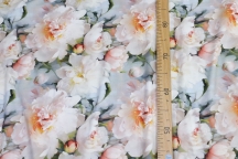 Bed linen sateen 240 cm pale turquoise