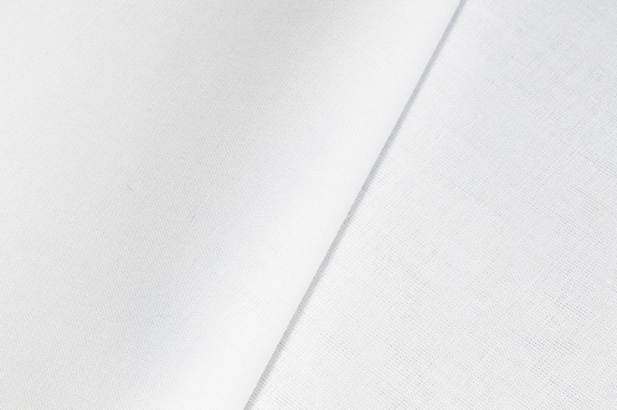 Bleached calico for bed linen