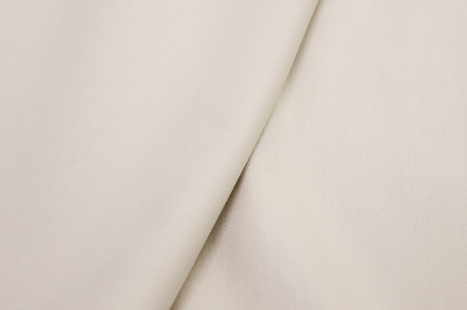 Beige satin for bed linen 240 cm