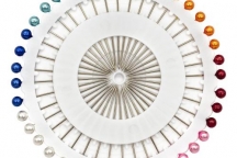 Булавки портновские на диске, упак./ 40 шт., Hobby&Pro 210038 Булавки портновские на диске, упак./ 40 шт., Hobby&Pro 210038