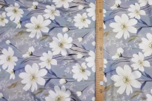 Сатин для постельного белья 240 см цифровая печать Космеи