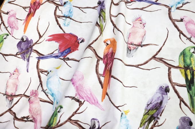 DUCK Интерьерная ткань 180см цифровая печать Злаковые травы