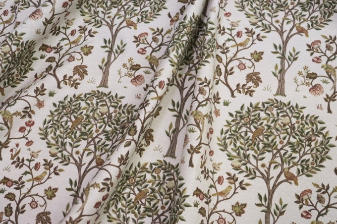 DUCK Interior fabric 180 cm, William Morris motifs
