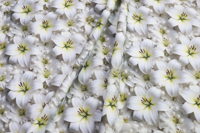 DUCK Interior fabric 180 cm, William Morris motifs