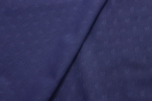 Итальянский плательно-блузочный жаккардовый хлопок синий Итальянский плательно-блузочный жаккардовый хлопок синий