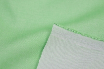 Итальянский джинсовый хлопок с эластаном ярко-салатовый Итальянский джинсовый хлопок с эластаном ярко-салатовый