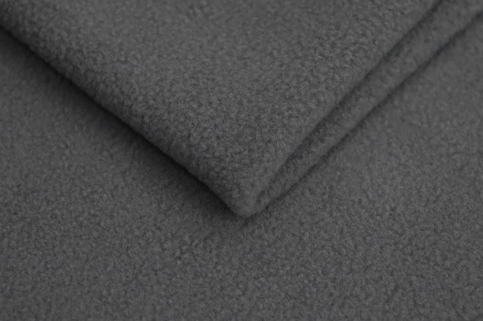 Флис темно-серый 240 г/м2