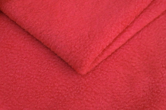 Флис красный 240 г/м2