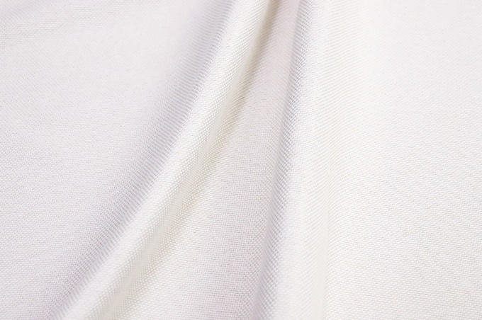 Портьерная ткань 300 см рогожка Блэкаут Молочно-кремовый Violet 2B