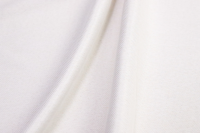 Портьерная ткань 300 см рогожка Блэкаут Молочно-кремовый Violet 2B